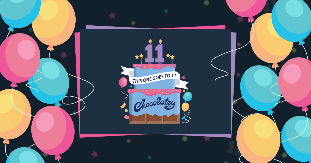Announcing 11 Years of Chocolatey